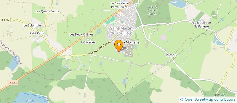 localisation de l'entreprise ENTREPRISE ROUSSEAU PERE ET FILS à SAINT-GEORGES-SUR-LOIRE