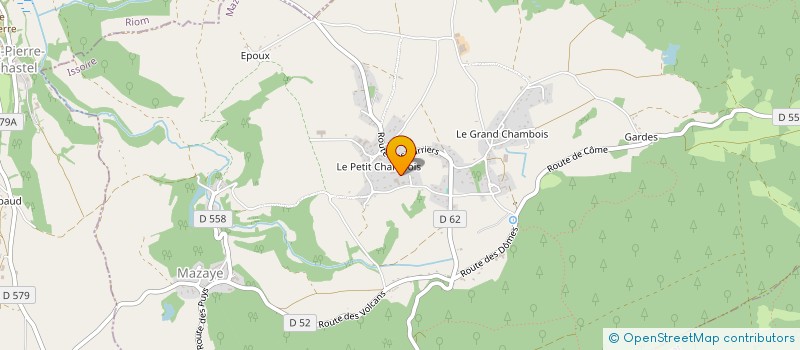 localisation de l'entreprise ENTREPRISE ROUSSEL SARL à MAZAYE