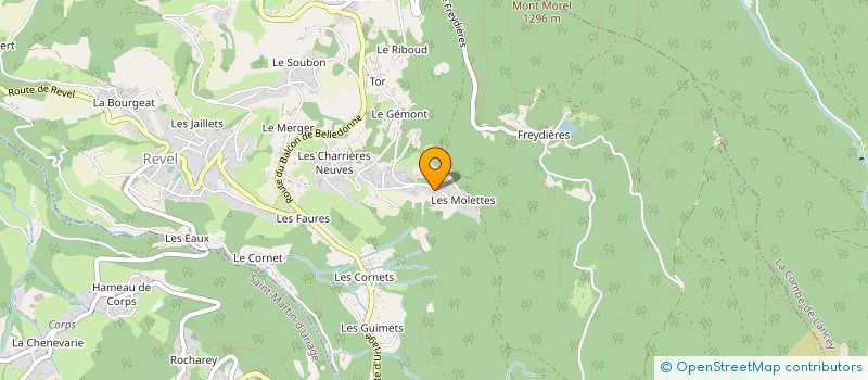 localisation de l'entreprise ENTREPRISE ROVIRA à REVEL
