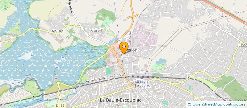 localisation de l'entreprise ENTREPRISE RUEL à SAINT-MOLF