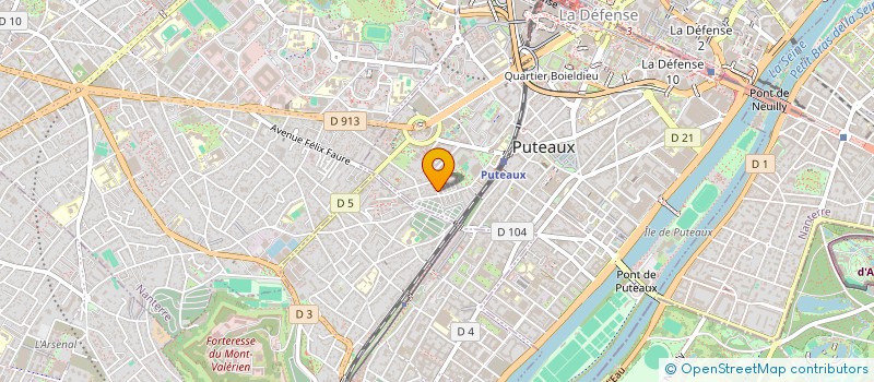 localisation de l'entreprise ENTREPRISE SAAD à PUTEAUX