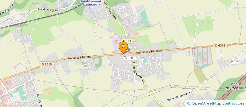 localisation de l'entreprise ENTREPRISE SAFORGE à GAINNEVILLE