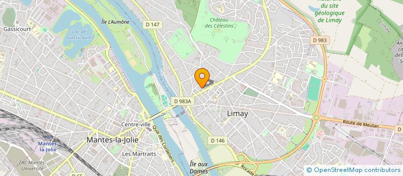 localisation de l'entreprise ENTREPRISE SALLES FILS  LIMAY