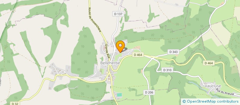 localisation de l'entreprise ENTREPRISE SALVI JEAN ET LUCIEN  BELLEHERBE