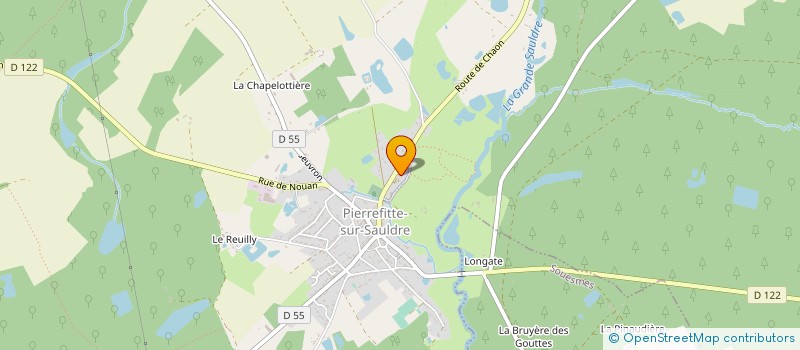 localisation de l'entreprise ENTREPRISE SANTE INVESTISSEMENTS  SALBRIS