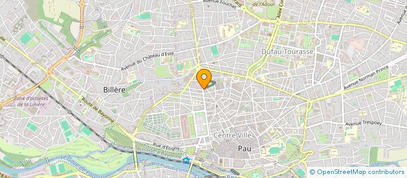 localisation de l'entreprise ENTREPRISE SARTHOU à PAU