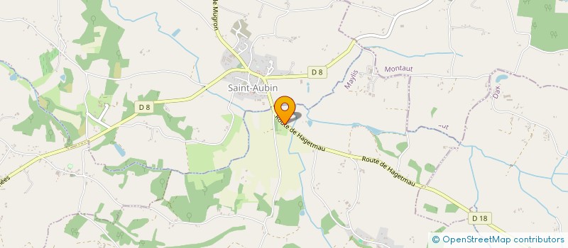 localisation de l'entreprise ENTREPRISE SAUBUSSE  MAYLIS