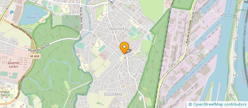 localisation de l'entreprise ENTREPRISE SCHMITTER à STRASBOURG