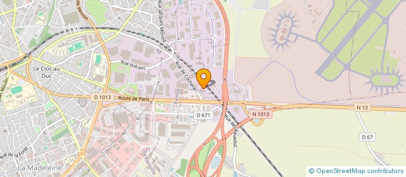 localisation de l'entreprise ENTREPRISE SECLIN  FAUVILLE