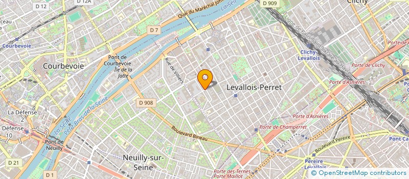 localisation de l'entreprise ENTREPRISE SERVICES CONSEILS ASSISTANCE ET DIAGNOSTIC à NEUILLY-SUR-SEINE