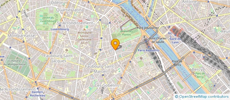 localisation de l'entreprise ENTREPRISE SERVICES DENAMIEL ALEXANDRE  PARIS