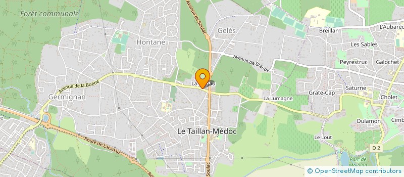 localisation de l'entreprise ENTREPRISE SMITH-CAILLET  LANTON