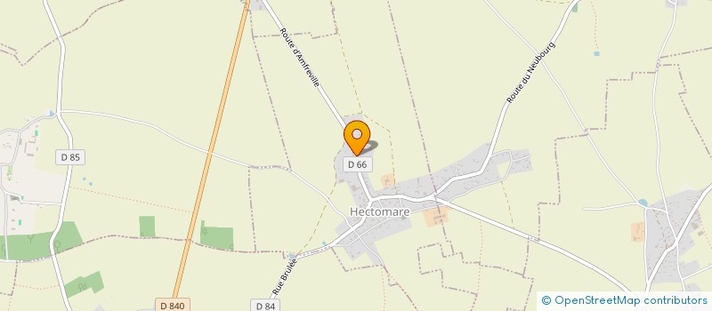 localisation de l'entreprise ENTREPRISE SOLIGNY à HECTOMARE