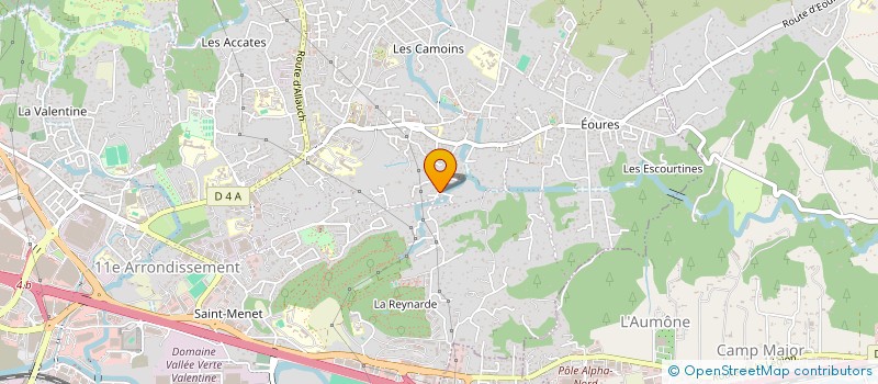 localisation de l'entreprise ENTREPRISE SPALLAROSSA à MARSEILLE