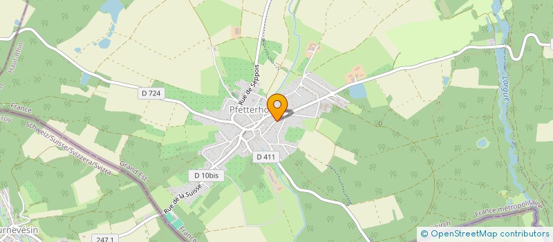 localisation de l'entreprise ENTREPRISE SUNDGAUVIENNE TRAVAUX PUBLICS à PFETTERHOUSE