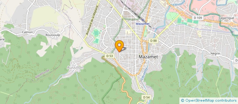 localisation de l'entreprise ENTREPRISE TARNAISE D'ELECTRICITE CLIMATIQUE à MAZAMET
