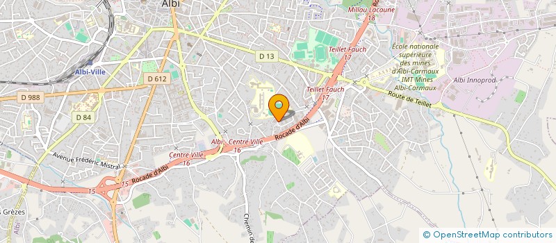 localisation de l'entreprise ENTREPRISE TARNAISE POUR L' EMPLOI à ALBI