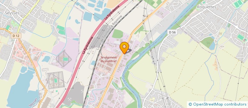 localisation de l'entreprise ENTREPRISE TERRASSEMENTS ET TRAVAUX  MURET
