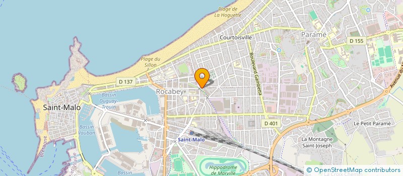 localisation de l'entreprise ENTREPRISE TEYSSIER à SAINT-MALO