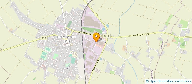 localisation de l'entreprise ENTREPRISE THIERRY PERCHE à NEUVILLE-AUX-BOIS