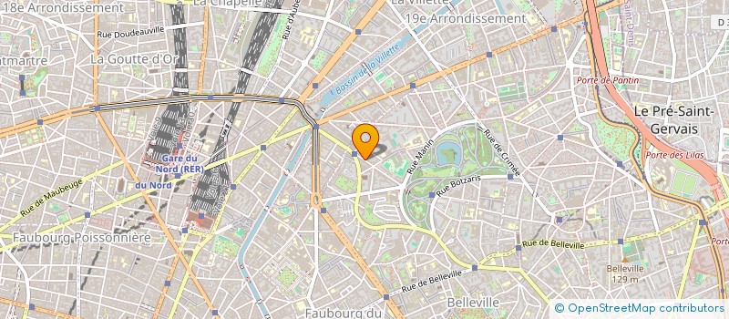 localisation de l'entreprise ENTREPRISE TOMASINA  PARIS