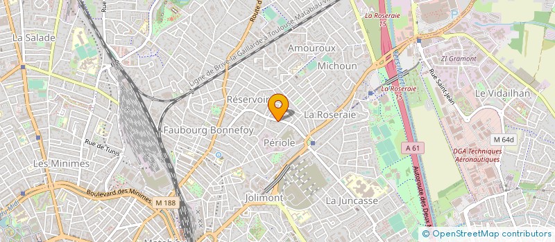 localisation de l'entreprise ENTREPRISE TOULOUSAINE DE SERVICES à TOULOUSE