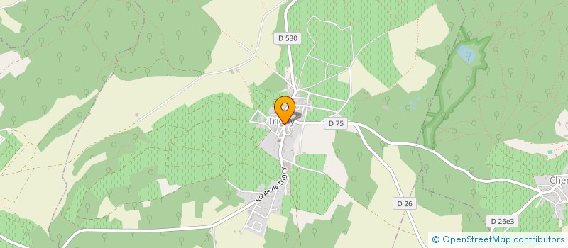 localisation de l'entreprise ENTREPRISE TOURY à TRIGNY