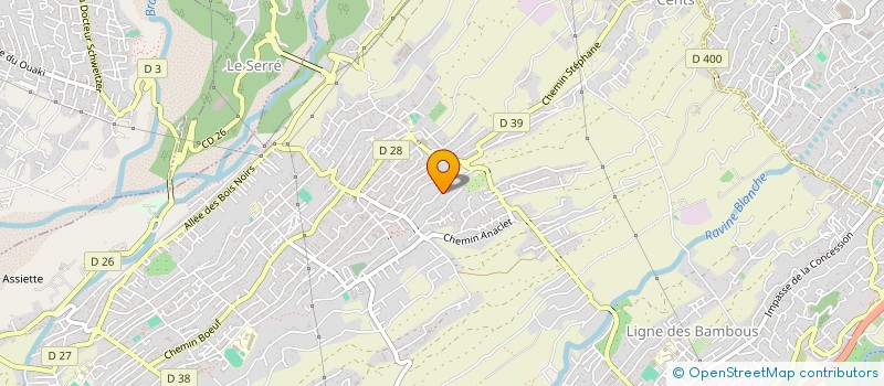 localisation de l'entreprise ENTREPRISE TOUTES EAUX  SAINT-PIERRE