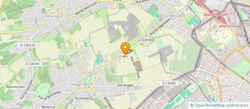 localisation de l'entreprise ENTREPRISE TRAPP à HEGENHEIM