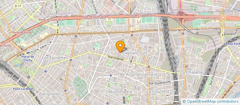 localisation de l'entreprise ENTREPRISE TRAVAUX MODERNES à PARIS