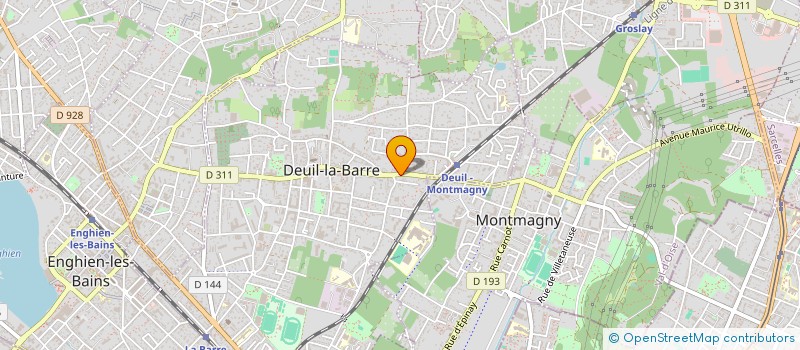 localisation de l'entreprise ENTREPRISE TRINDADE ET COMPAGNIE à DEUIL-LA-BARRE