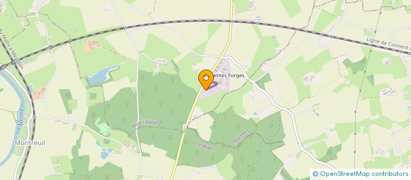 localisation de l'entreprise ENTREPRISE TRIPON  JOUE-L'ABBE