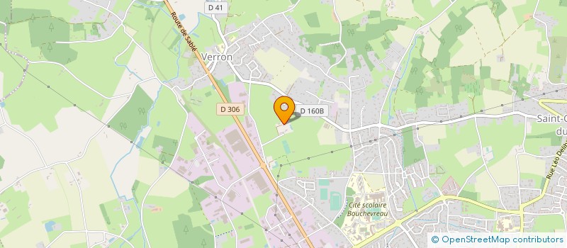 localisation de l'entreprise ENTREPRISE TRSO  LA FLECHE