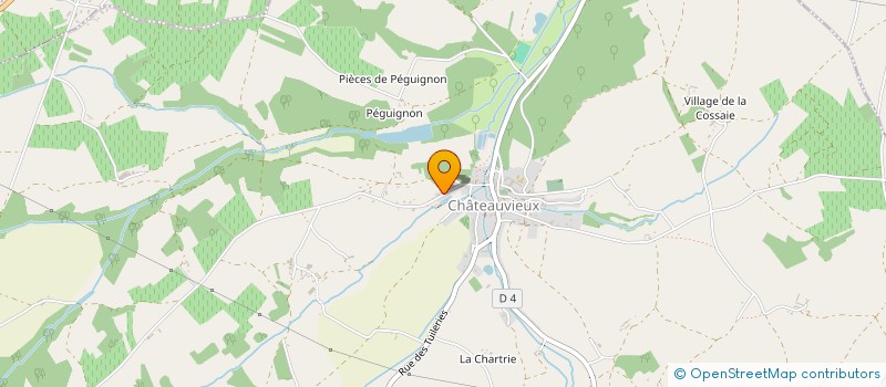 localisation de l'entreprise ENTREPRISE TURPIN  NOYERS-SUR-CHER