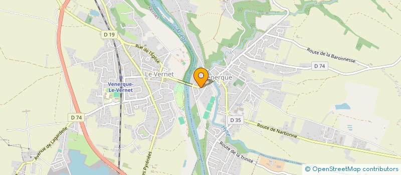 localisation de l'entreprise ENTREPRISE VADOR à VENERQUE
