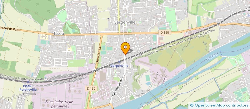 localisation de l'entreprise ENTREPRISE VALENTIN à GARGENVILLE