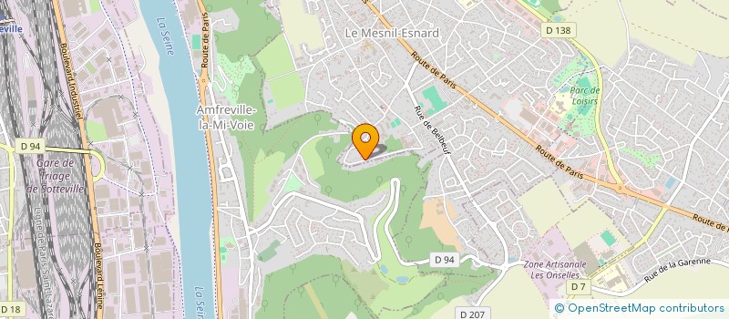 localisation de l'entreprise ENTREPRISE VALENTIN  LE MESNIL-ESNARD