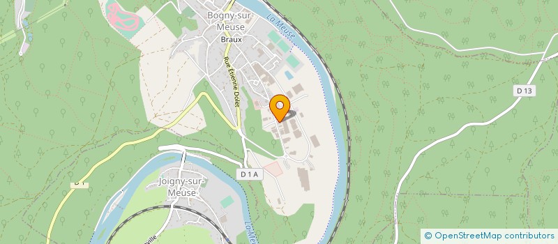 localisation de l'entreprise ENTREPRISE VALLOGIA FILS à BOGNY SUR MEUSE