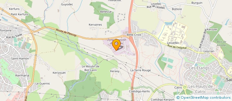 localisation de l'entreprise ENTREPRISE VANNETAISE DE NETTOYAGE ET D'ENTRETIEN à SAINT-AVE