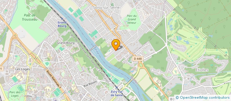 localisation de l'entreprise ENTREPRISE VANY à SOISY-SUR-SEINE