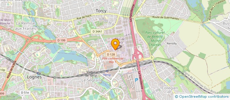 localisation de l'entreprise ENTREPRISE VASSEUR à TORCY