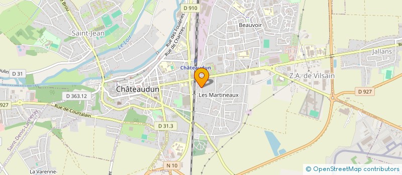 localisation de l'entreprise ENTREPRISE VATRIN à CHATEAUDUN
