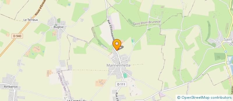 localisation de l'entreprise ENTREPRISE VAUTIER  MANNEVILLETTE