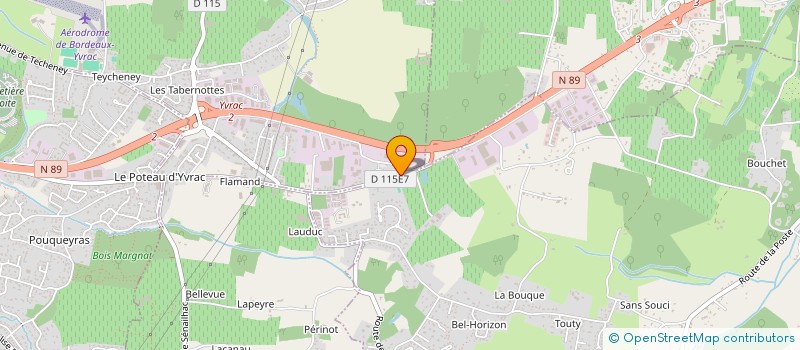 localisation de l'entreprise ENTREPRISE VAUZOUR BRAVO  POMPIGNAC