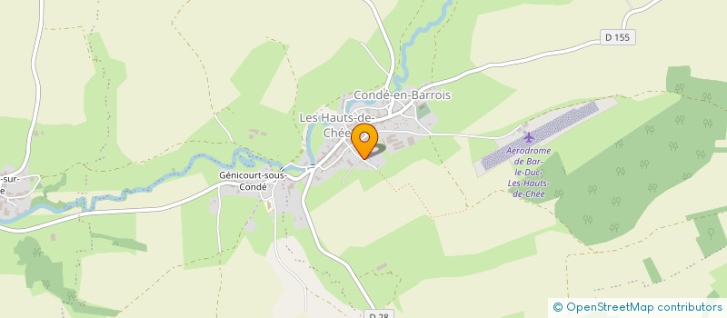 localisation de l'entreprise ENTREPRISE VAYEUR à LES HAUTS-DE-CHEE