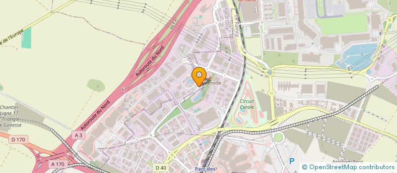 localisation de l'entreprise ENTREPRISE VELOSO  ROISSY-EN-FRANCE