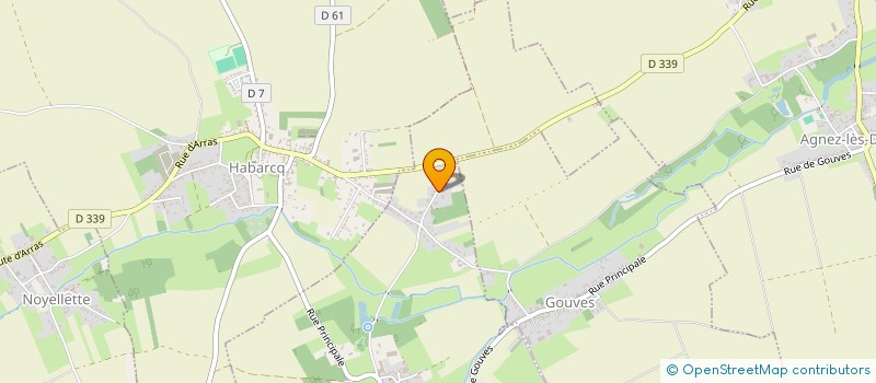 localisation de l'entreprise ENTREPRISE VIART à SIMENCOURT