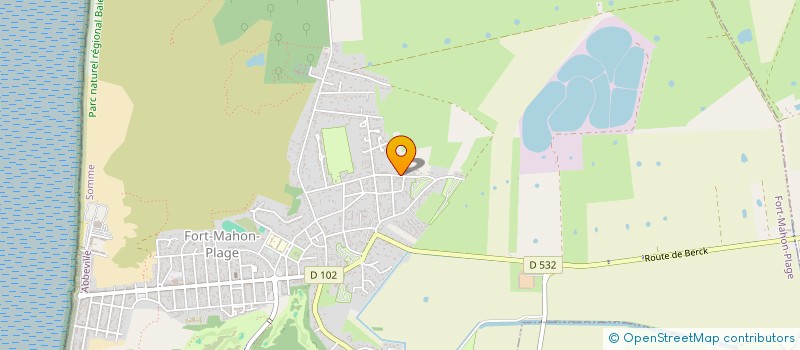 localisation de l'entreprise ENTREPRISE VINCENS  FORT-MAHON-PLAGE