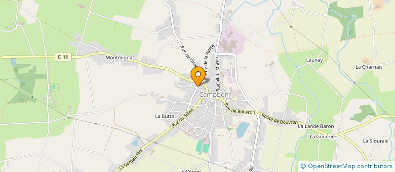 localisation de l'entreprise ENTREPRISE VIOLIN SARL à CAMPBON