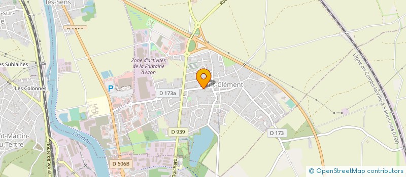 localisation de l'entreprise ENTREPRISE VISSE à SENS